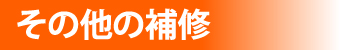 屋根工事その他の補修