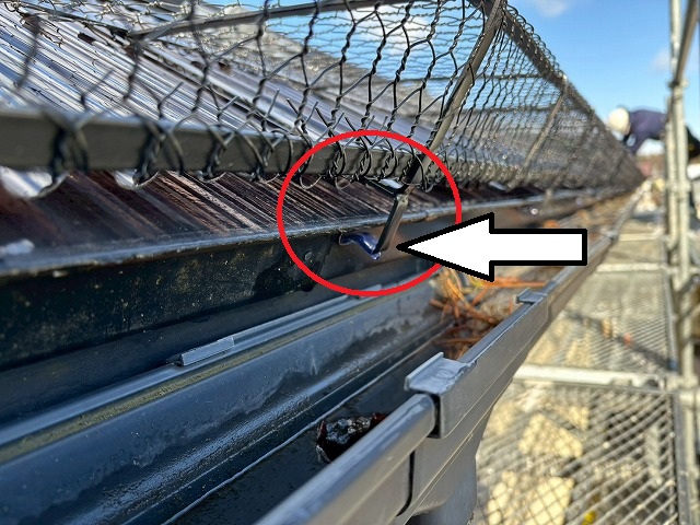 仙台市泉区　フック付きのスノーZを設置した