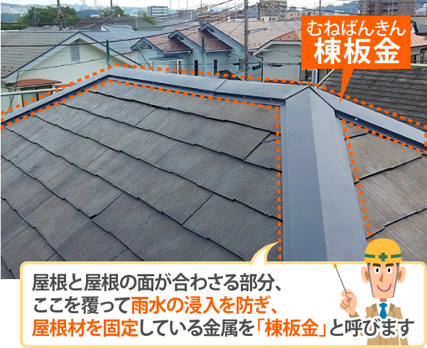 棟板金とは？