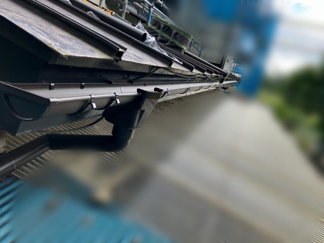 【川崎町】雨樋交換工事