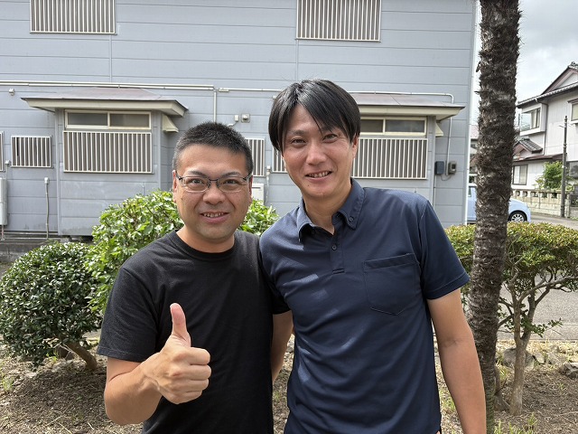 仙台市太白区 Mアパート様 棟瓦取り直し工事！親身な対応と満足の仕上がりに高評価