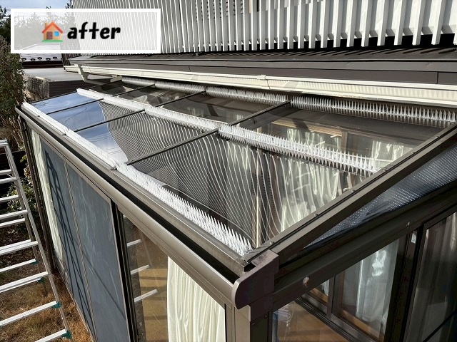 仙台市太白区-テラスポリカ交換工事 施工後