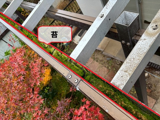 仙台市太白区 ポリカ波板交換工事 現地調査