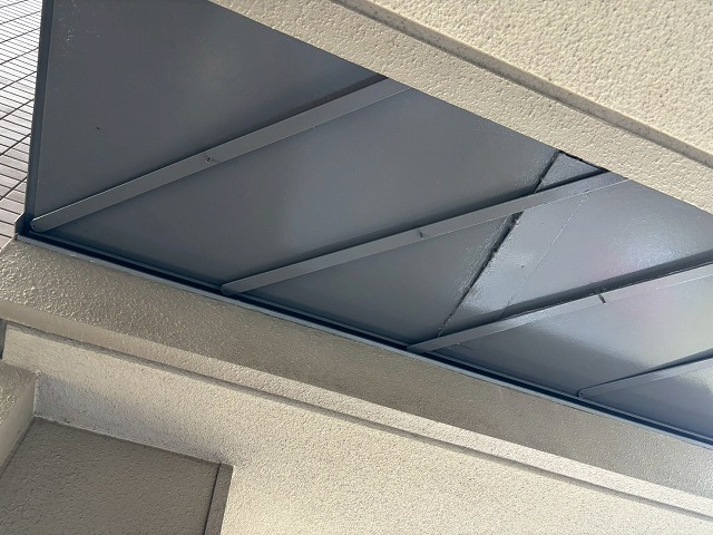 仙台市太白区 マンション補修工事 エキスパンションジョイント塗装 完工