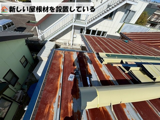 仙台市太白区-屋根カバー工事-完工