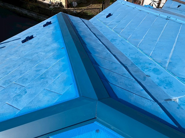 仙台市太白区 棟板金交換工事 完工