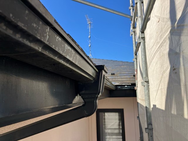 仙台市太白区-軒樋交換工事