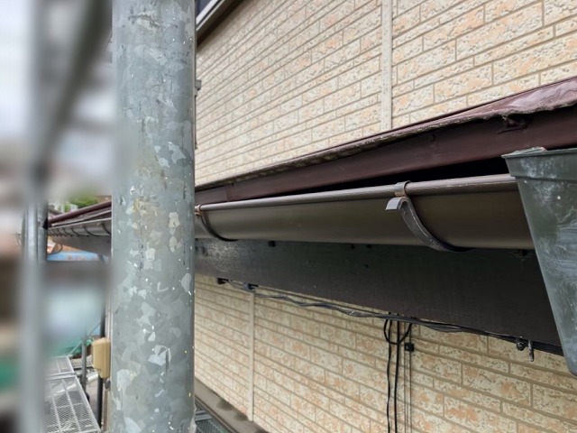 仙台市太白区-軒樋交換工事後