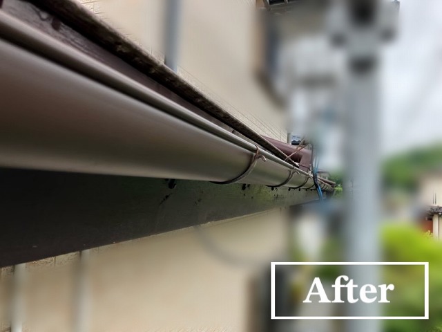仙台市太白区-軒樋修繕工事-施工事例