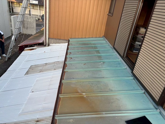仙台市太白区-金属屋根カバー工事