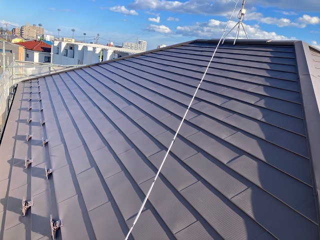 仙台市宮城野区-屋根カバー工事