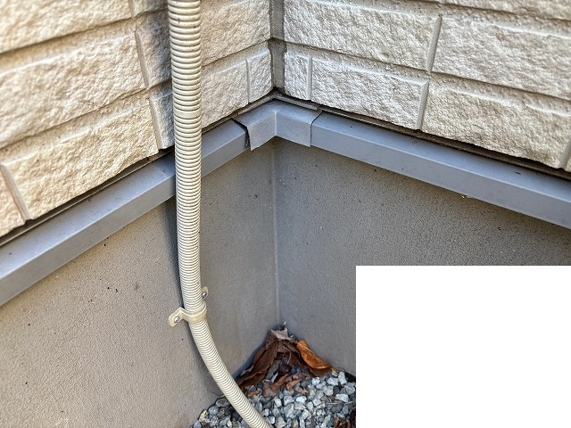 仙台市泉区-土台水切り役物交換工事