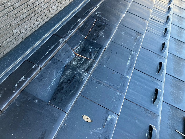 仙台市泉区-瓦交換工事