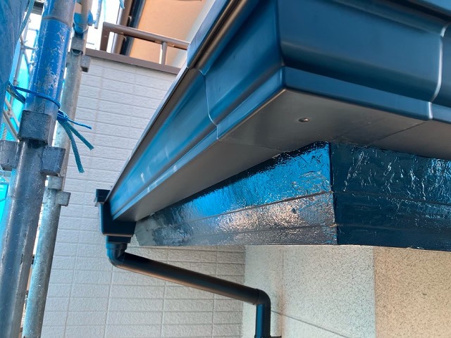 仙台市泉区-雨樋取り付け工事