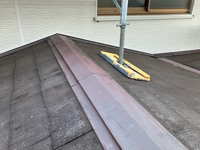 仙台市若林区 棟板金交換工事