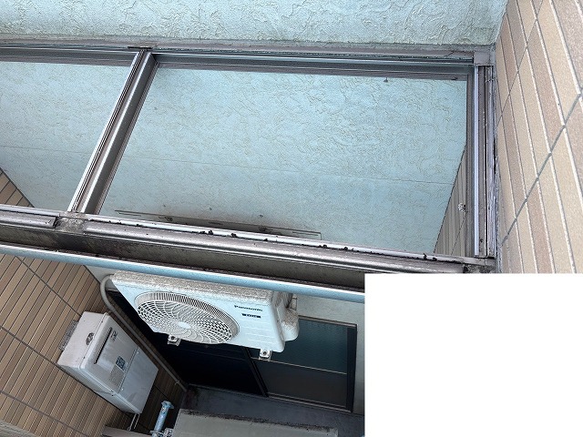 仙台市若林区-現地調査とバルコニーパネル解体