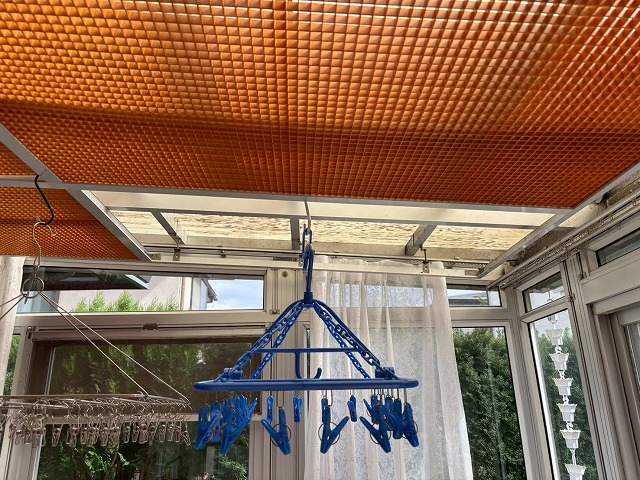 仙台市青葉区 現地調査 サンルーム室内