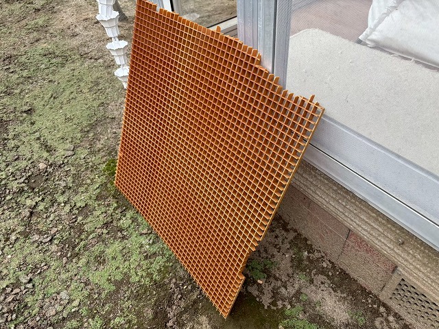 仙台市青葉区 現地調査 サンルーム室内の天井が落下