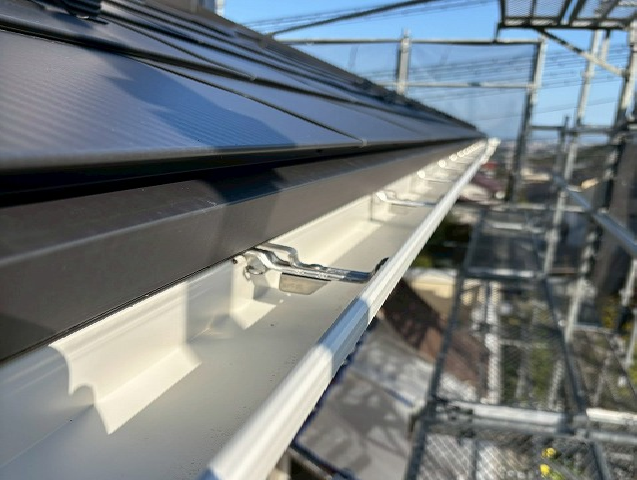 名取市 雨樋交換工事 完工