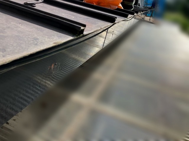 川崎町-雨樋解体工事