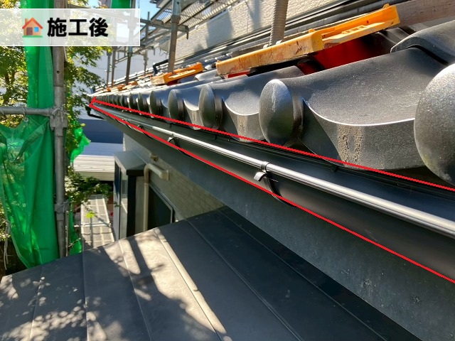 東松島市-雨樋修繕工事 施工後