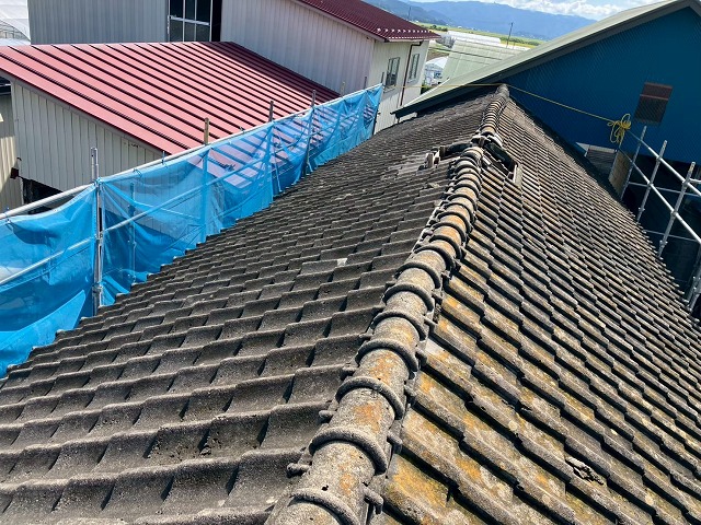  石巻市-屋根の葺き替え工事